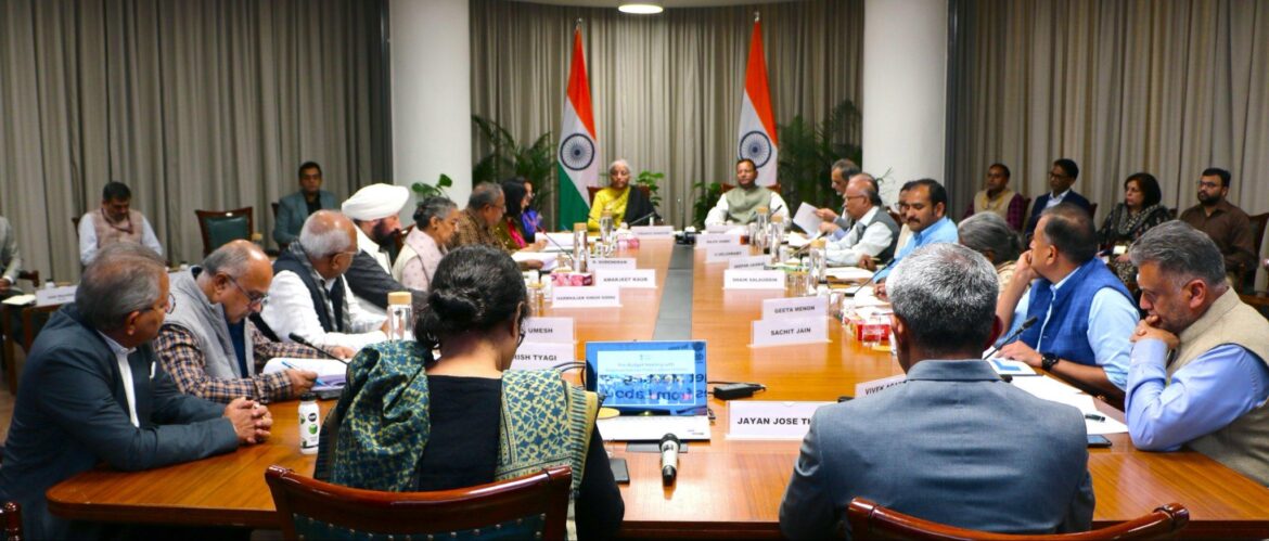 Give priority to the Unorganised Sector, Social Security, Livelihood Creation, and the implementation of Two Labour codes – BMS urged the Finance Minister.